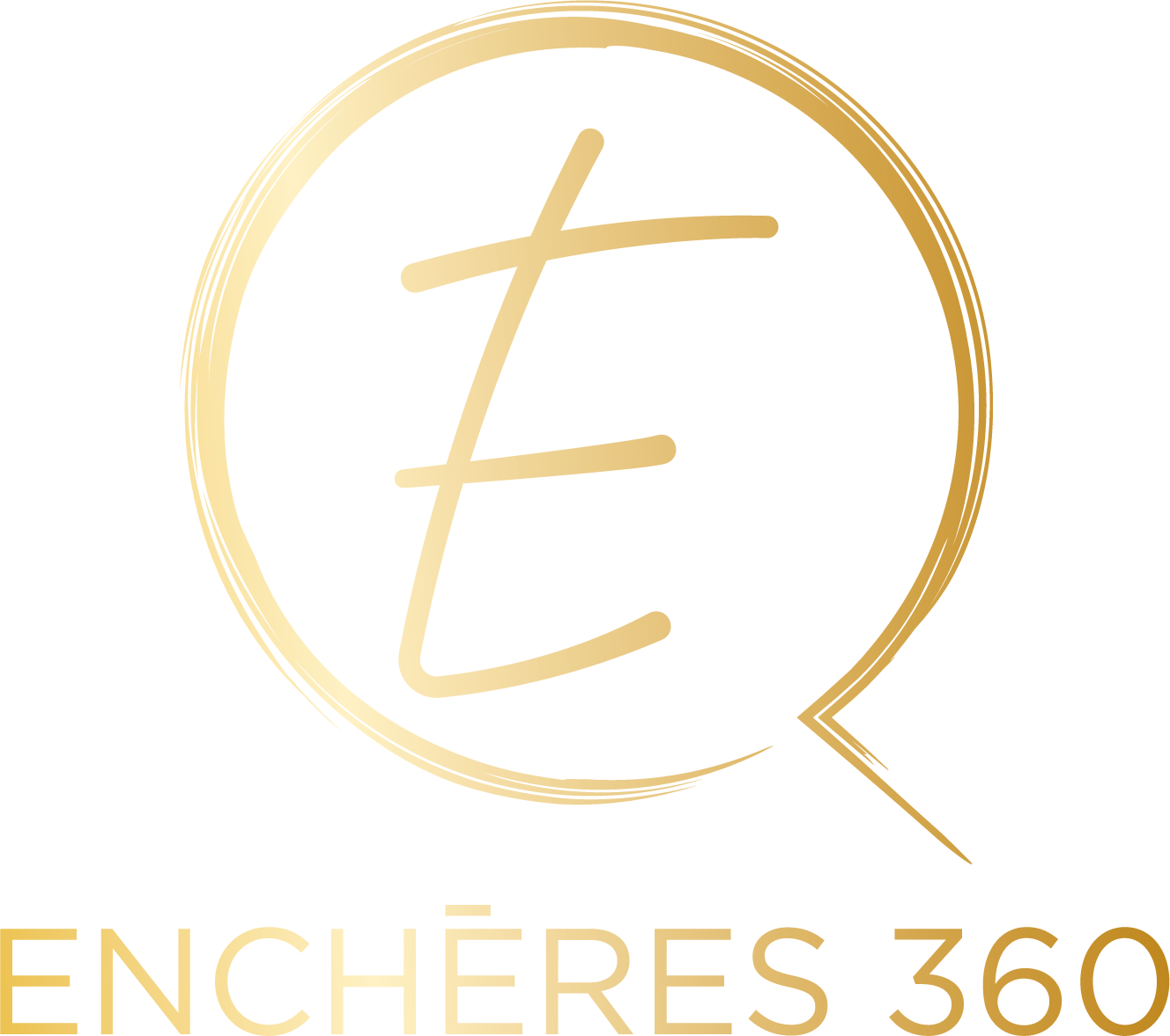 Logo encheres 360 fond blanc