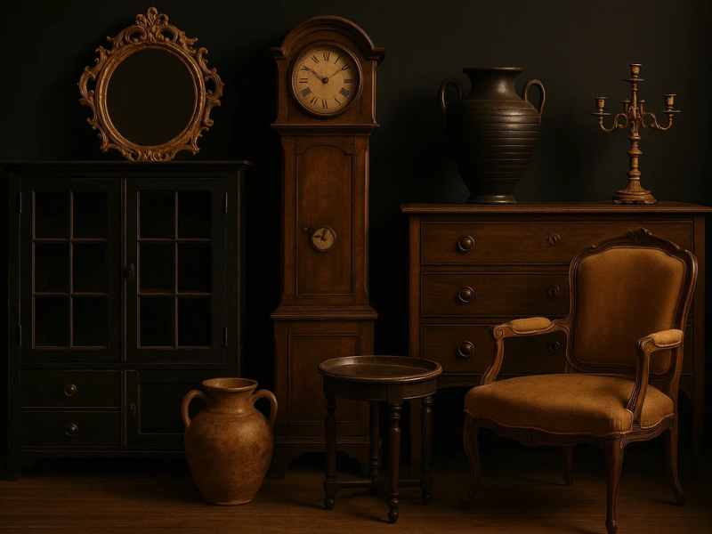 meubles et objets antique mise en encheres